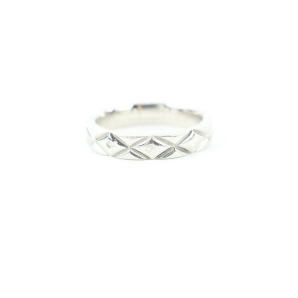 Chanel Size 3.5US PT950 Matelasse Quilted Platinum - Picture 11 of 12